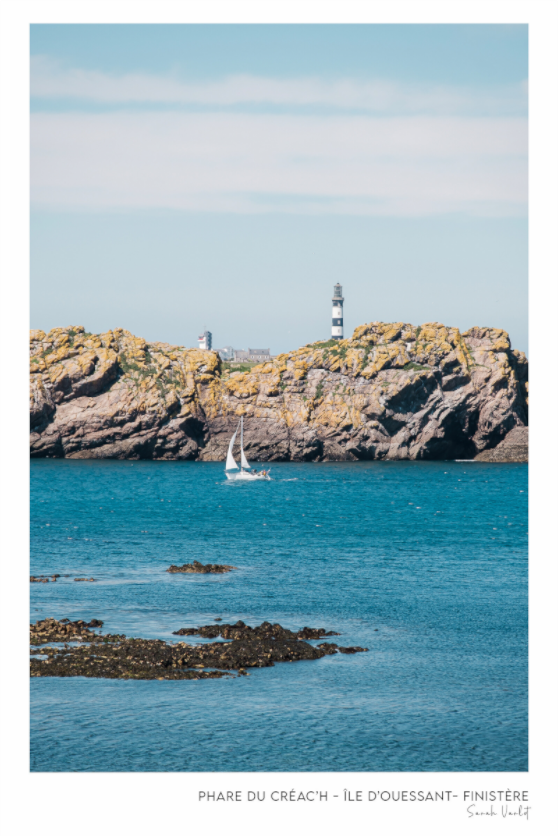 Photographie Décoration Sarah Varlet Phare du Créac'h Ouessant Bretagne