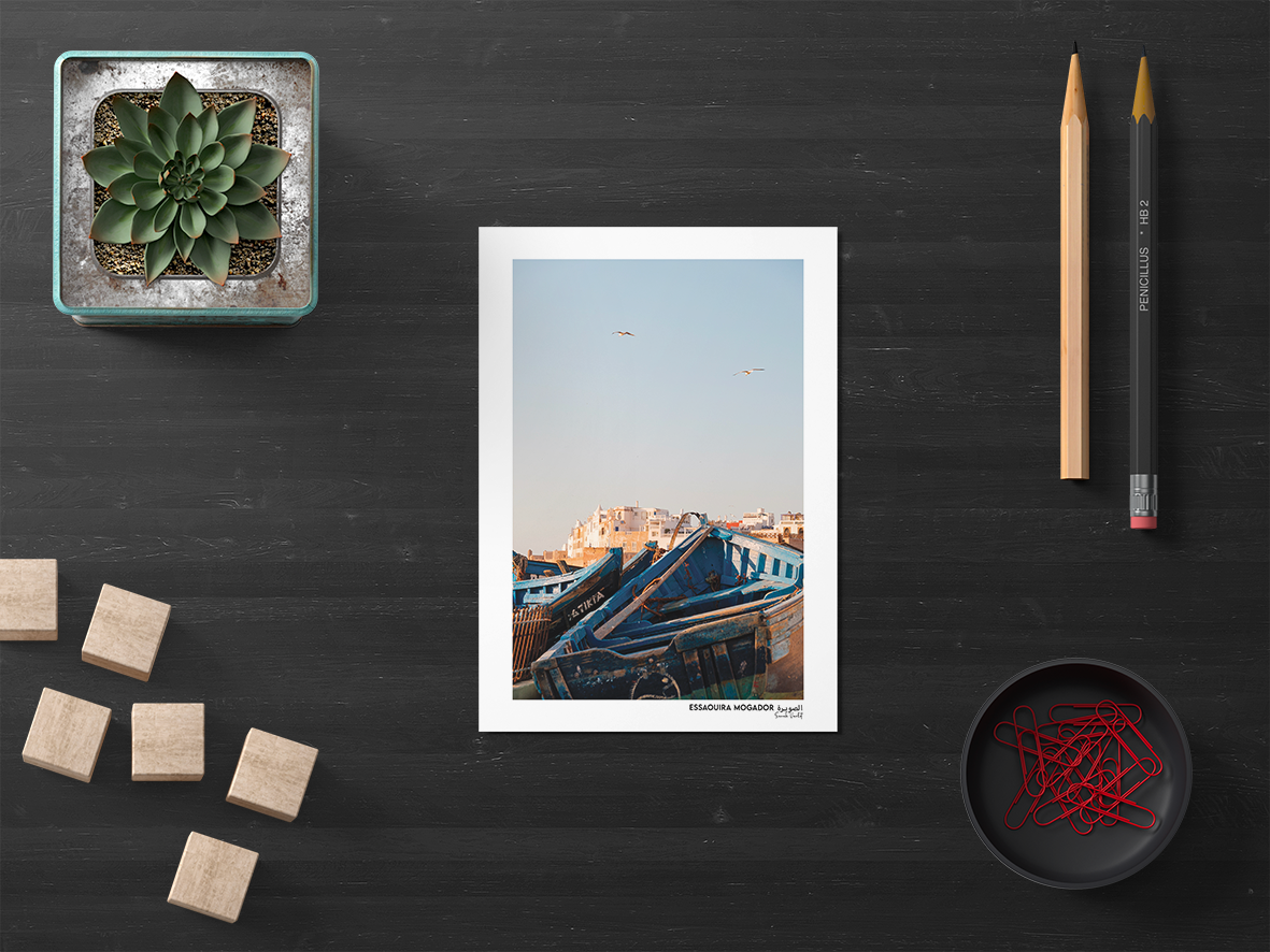 Sarah Varlet - Photo Affiche Poster - Décoration - Maroc - Voyage - Carte Postale - Essaouira