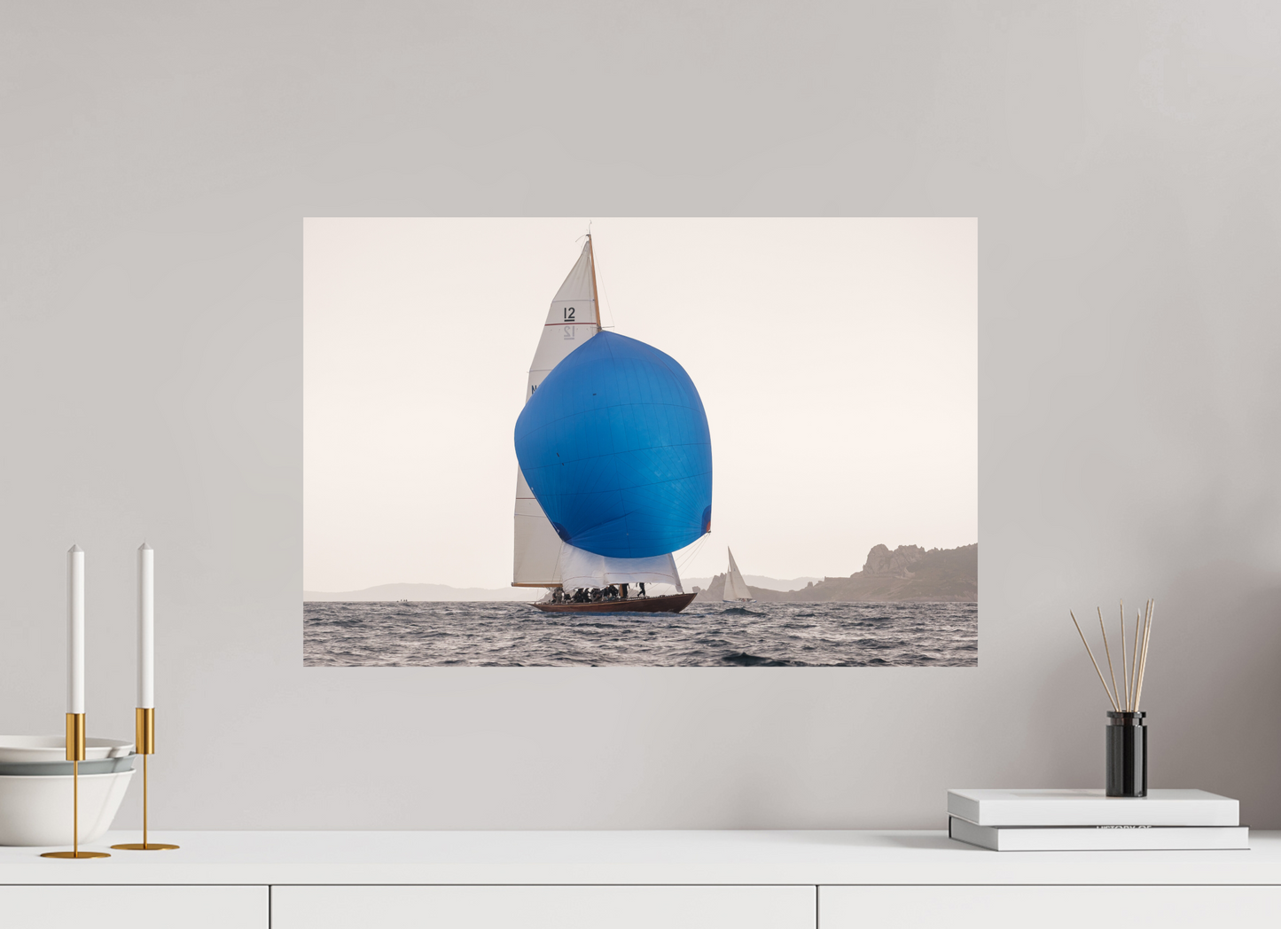 Sarah Varlet - Photo Affiche Poster - Décoration - Sailing photographie - bateau 12MJI