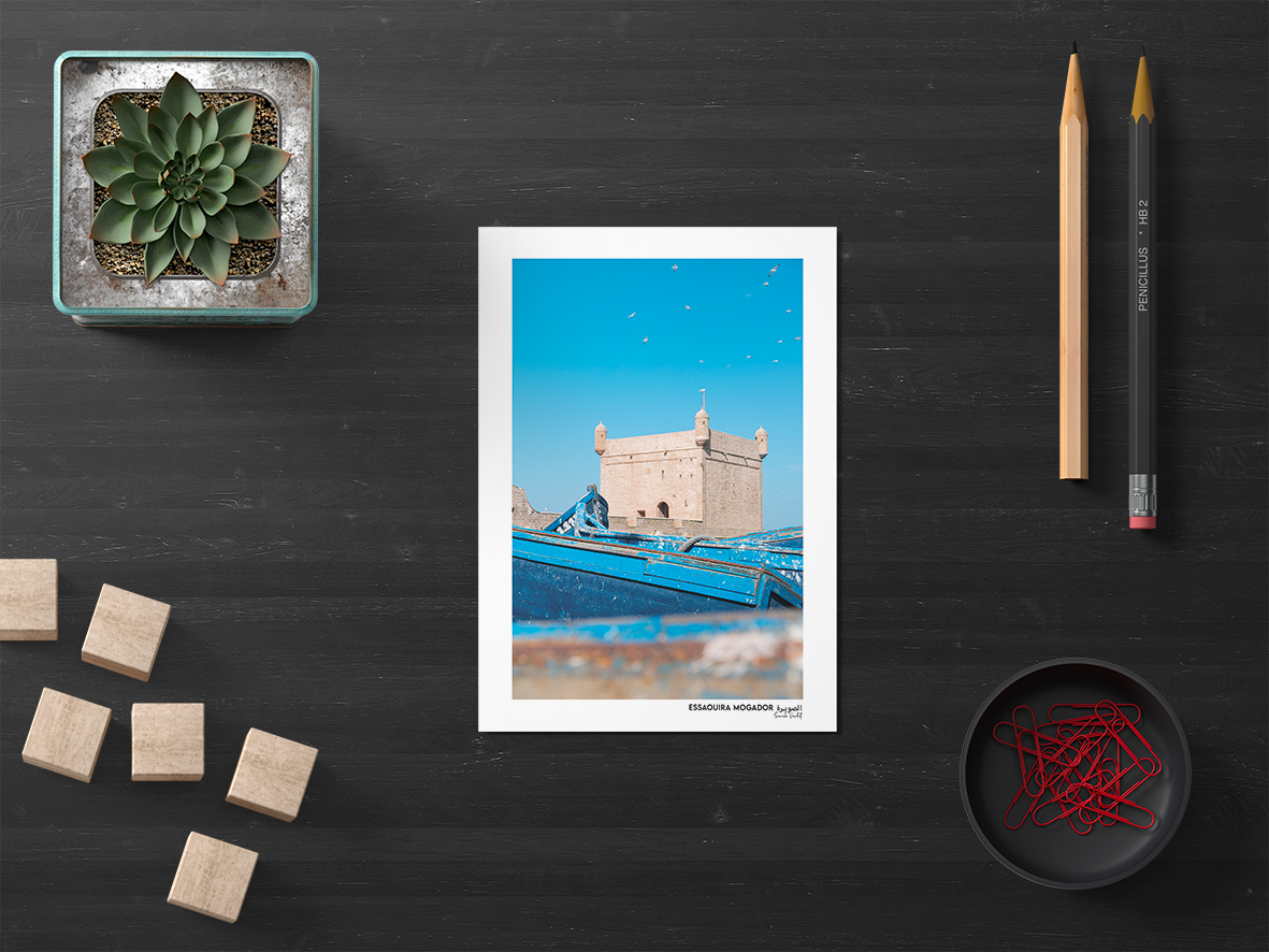 Sarah Varlet - Photo Affiche Poster - Décoration - Maroc - Voyage - Carte Postale - Essaouira