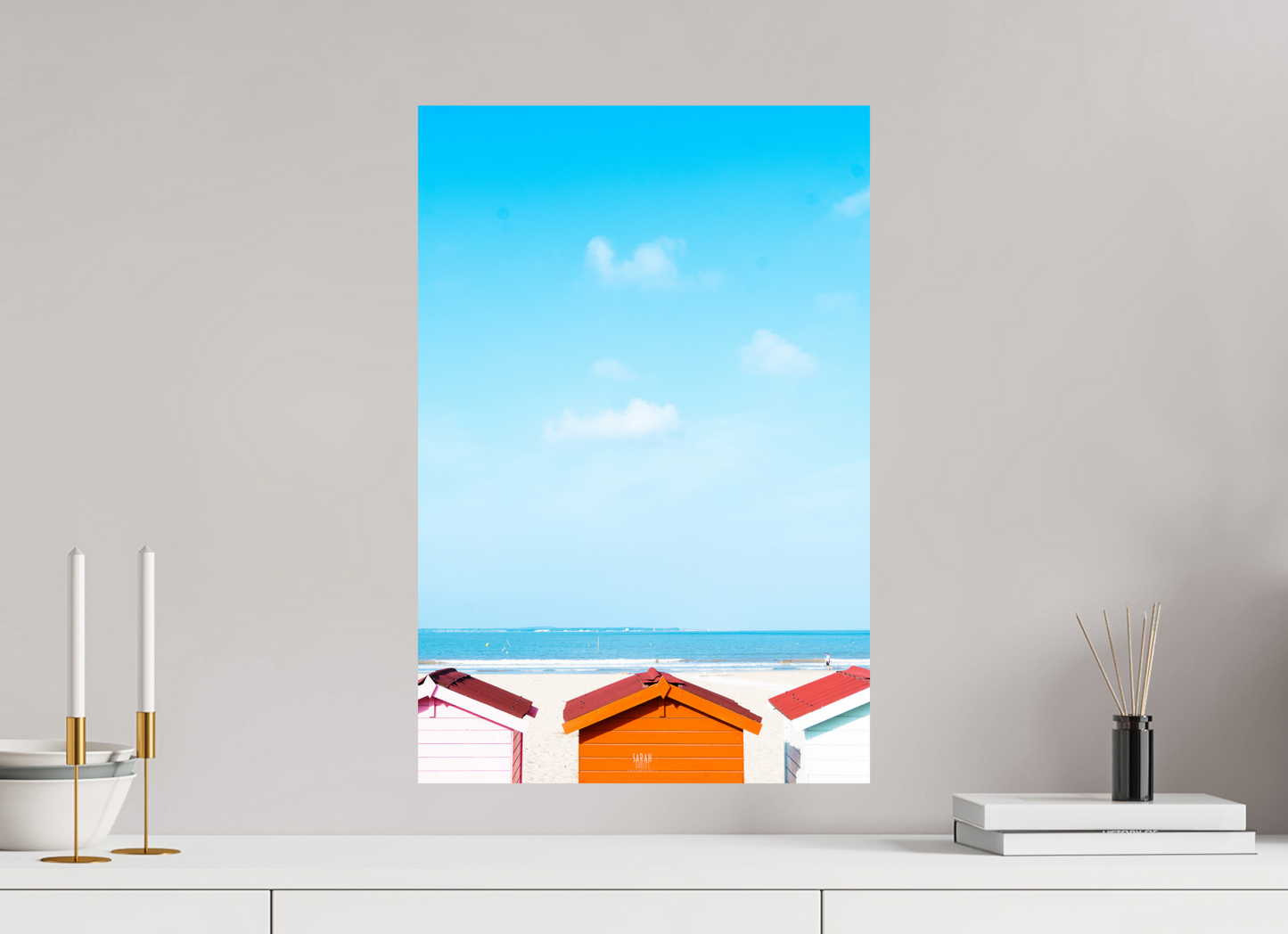 Photographie cabanon de plage vendée Sarah Varlet