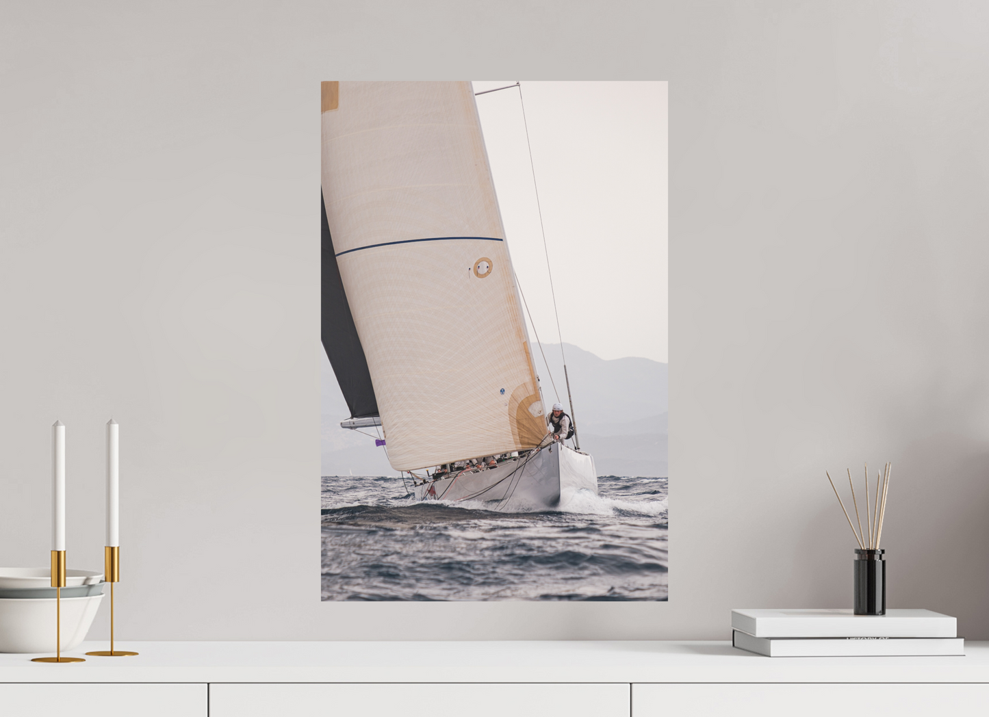 Sarah Varlet - Photo Affiche Poster - Décoration - Sailing photographie - bateau 12MJI