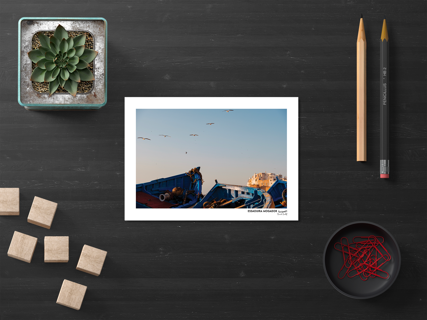 Sarah Varlet - Photo Affiche Poster - Décoration - Maroc - Voyage - Carte Postale - Essaouira