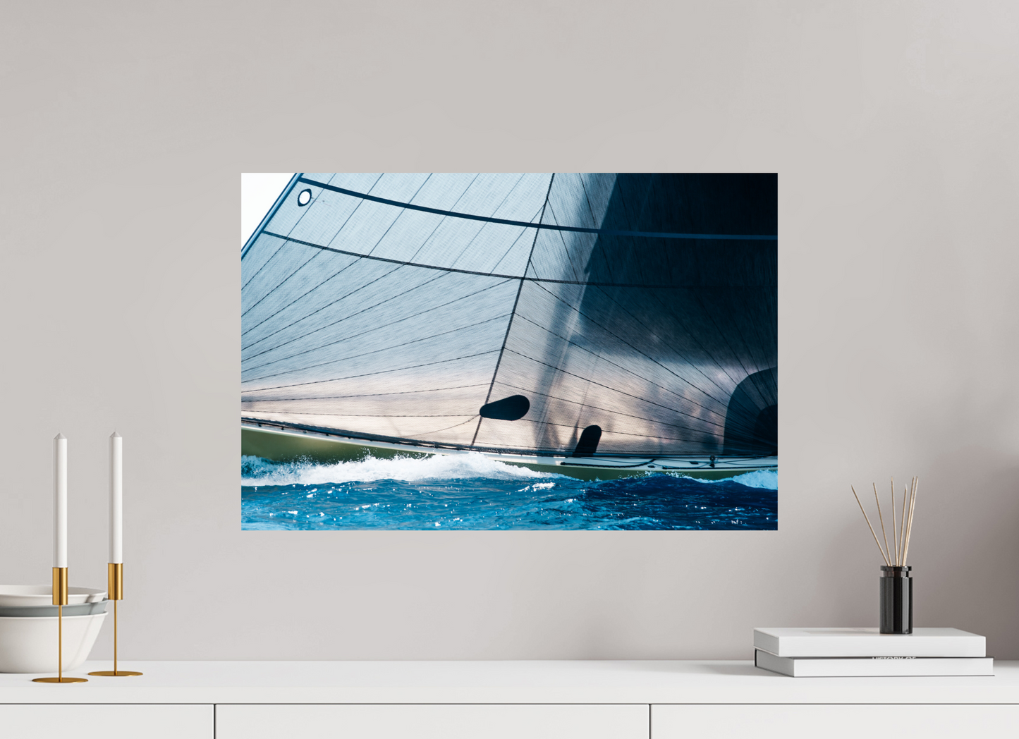 Sarah Varlet - Photo Affiche Poster - Décoration - Sailing photographie - bateau 12MJI