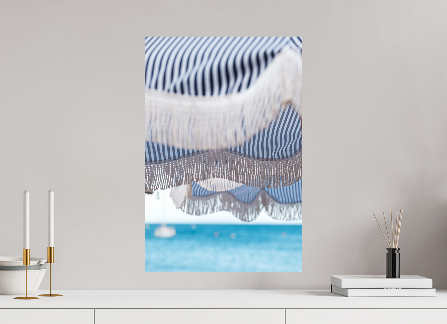 Sarah Varlet - Photo Affiche Poster - Décoration - Plage Parasol - Hyères