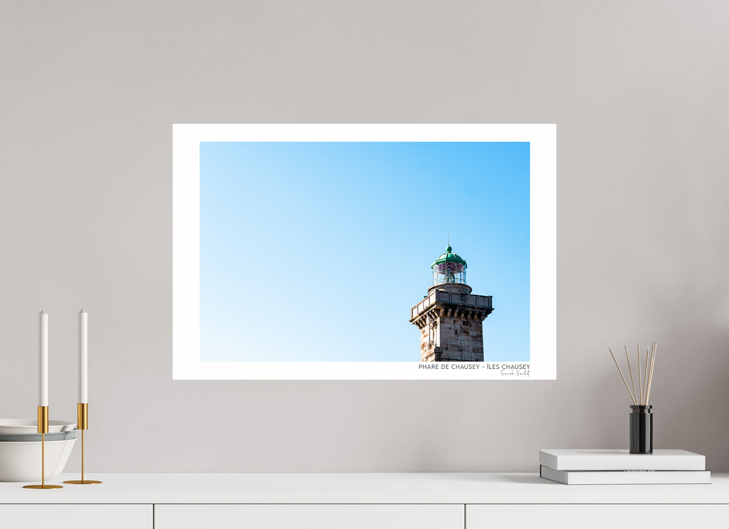 Photographie Décoration Sarah Varlet Phare de Chausey Iles Chausey Normandie
