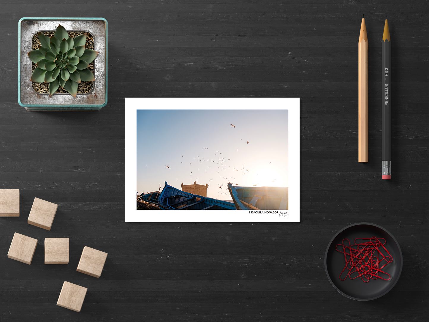 Sarah Varlet - Photo Affiche Poster - Décoration - Maroc - Voyage - Carte Postale - Essaouira