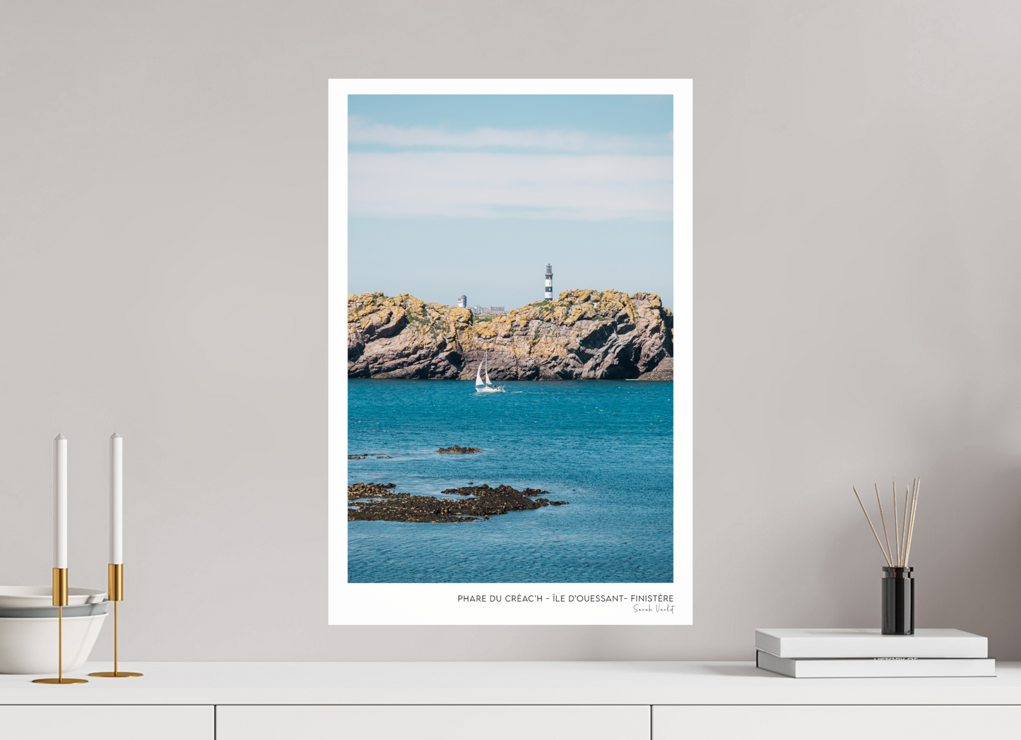 Photographie Décoration Sarah Varlet Phare du Créac'h Ouessant Bretagne