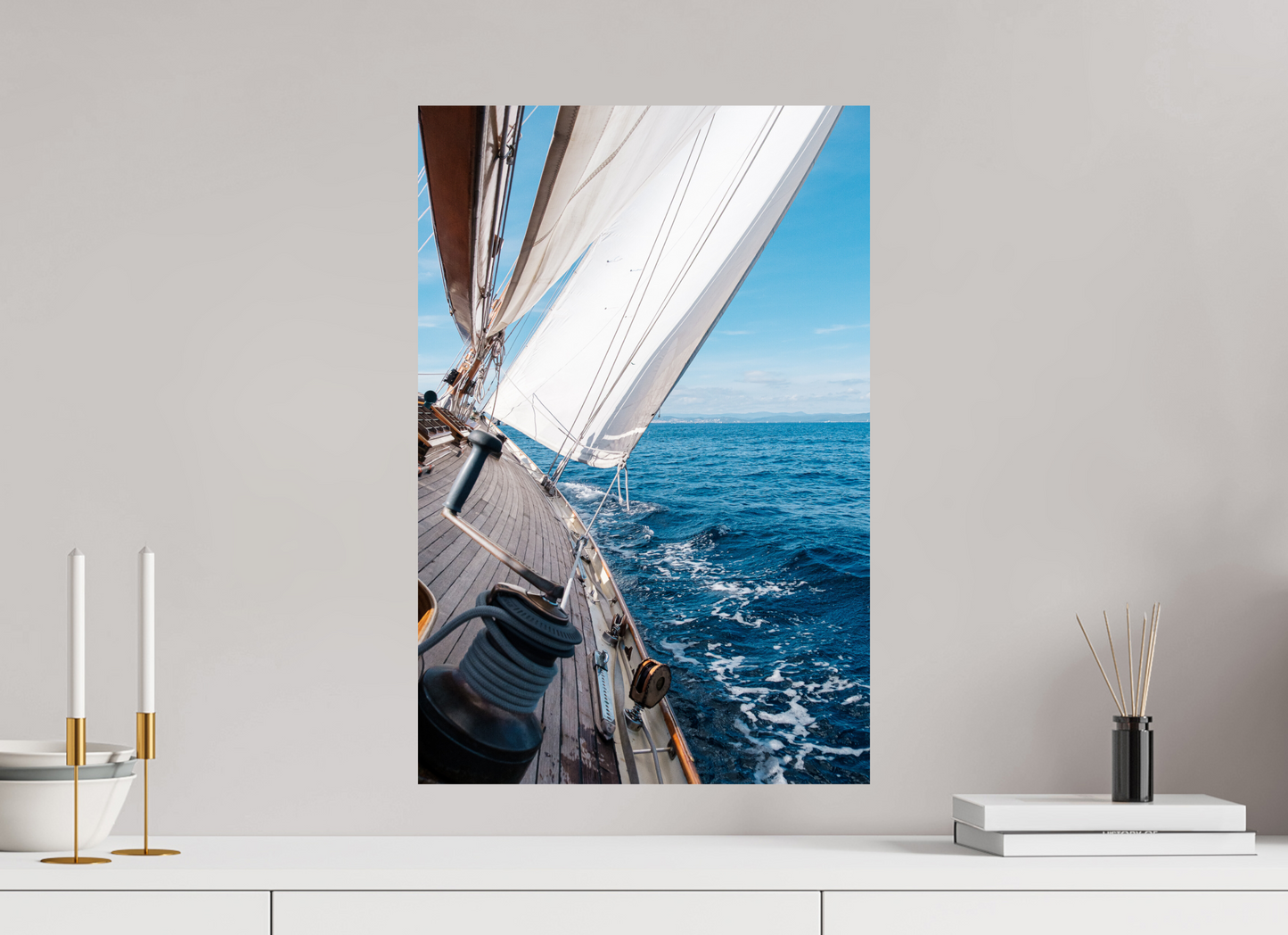 Sarah Varlet - Photo Affiche Poster - Décoration - Sailing photographie - bateau Classic Yacht