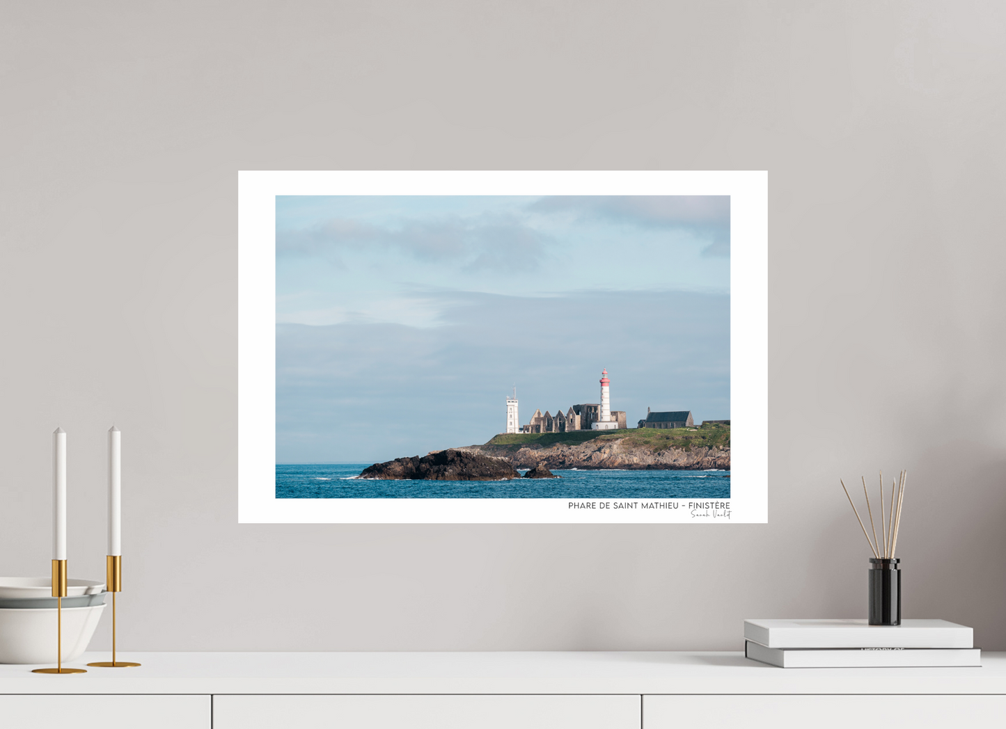 Photographie Décoration Sarah Varlet Phare de Saint Mathieu Finistère Bretagne