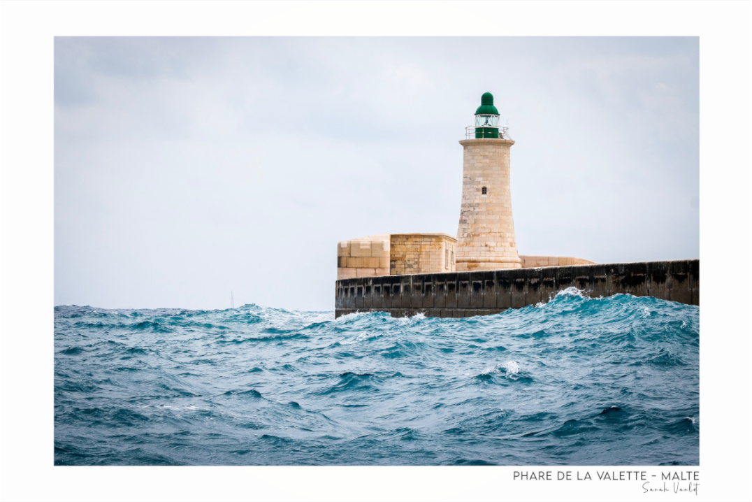 Photographie Décoration Sarah Varlet Phare de La Valette Malte