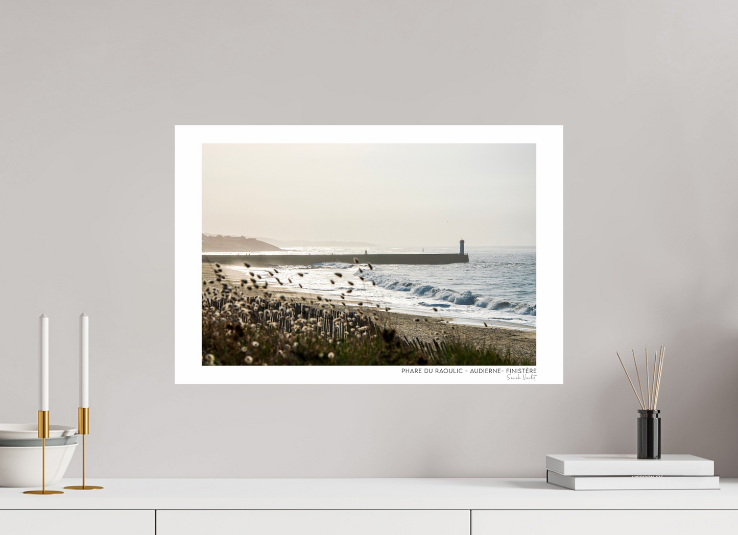 Photographie Décoration Sarah Varlet Phare du Raoulic Audierne Finistère Bretagne