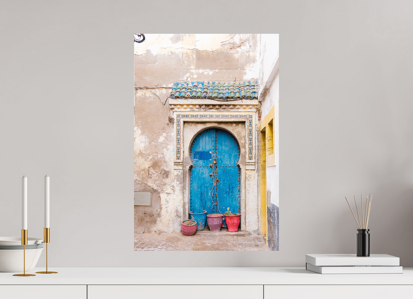 Sarah Varlet - Photo Affiche Poster - Décoration - Maroc - Voyage - Porte Essaouira