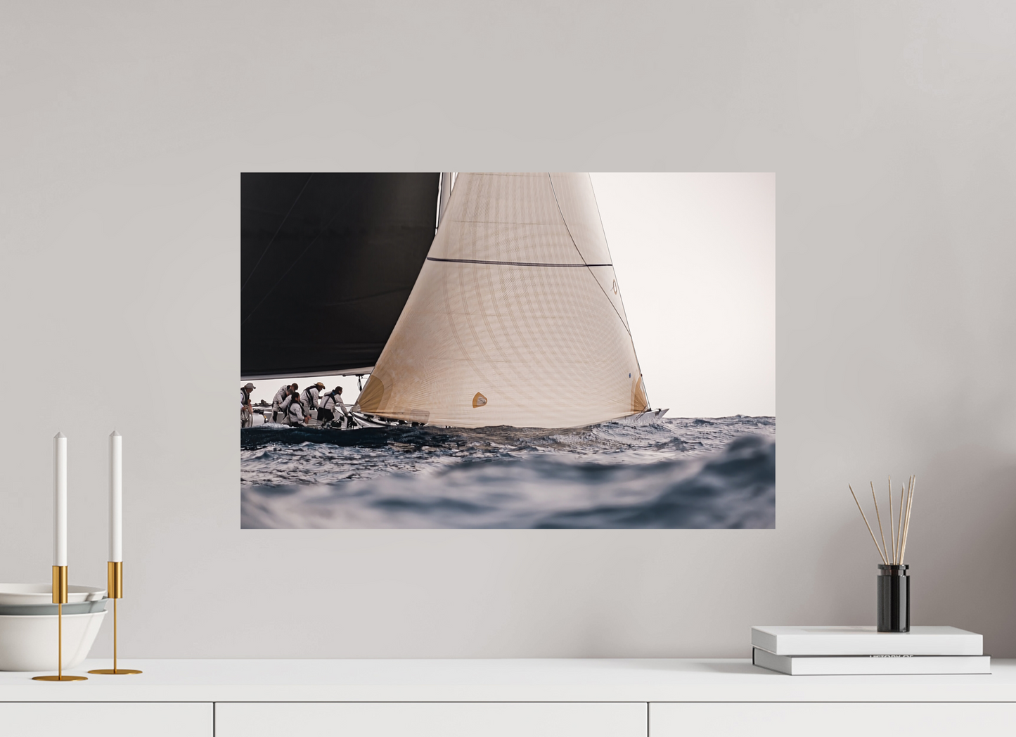 Sarah Varlet - Photo Affiche Poster - Décoration - Sailing photographie - bateau 12MJI