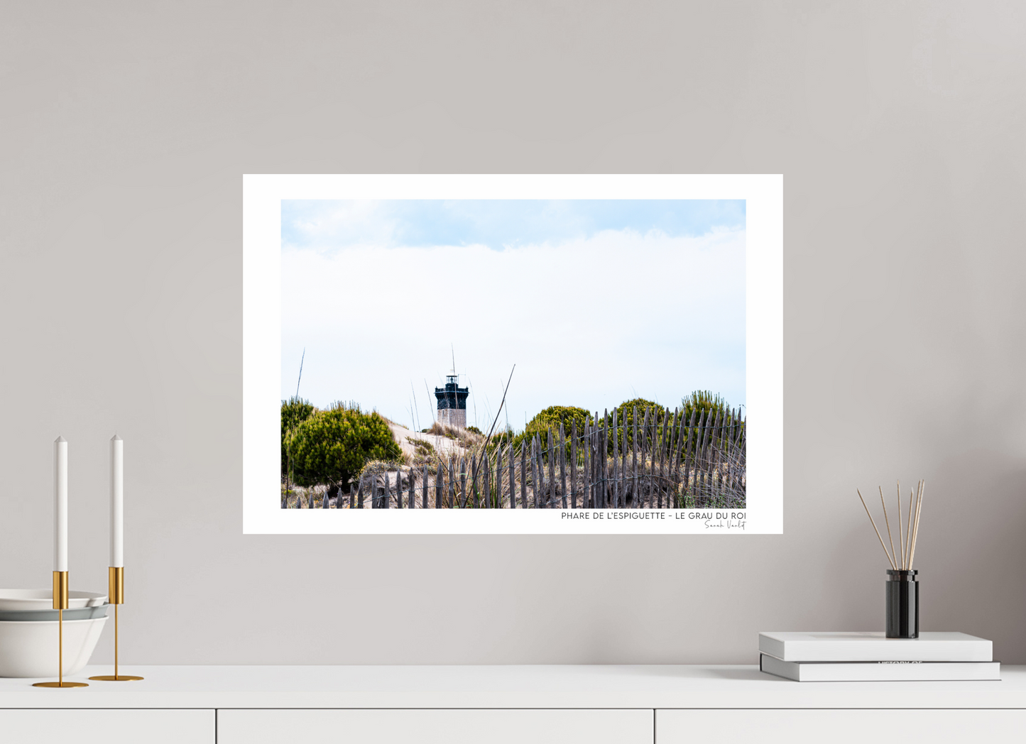 Photographie Décoration Sarah Varlet Phare de l'Espiguette - Le Grau du Roi Camargue
