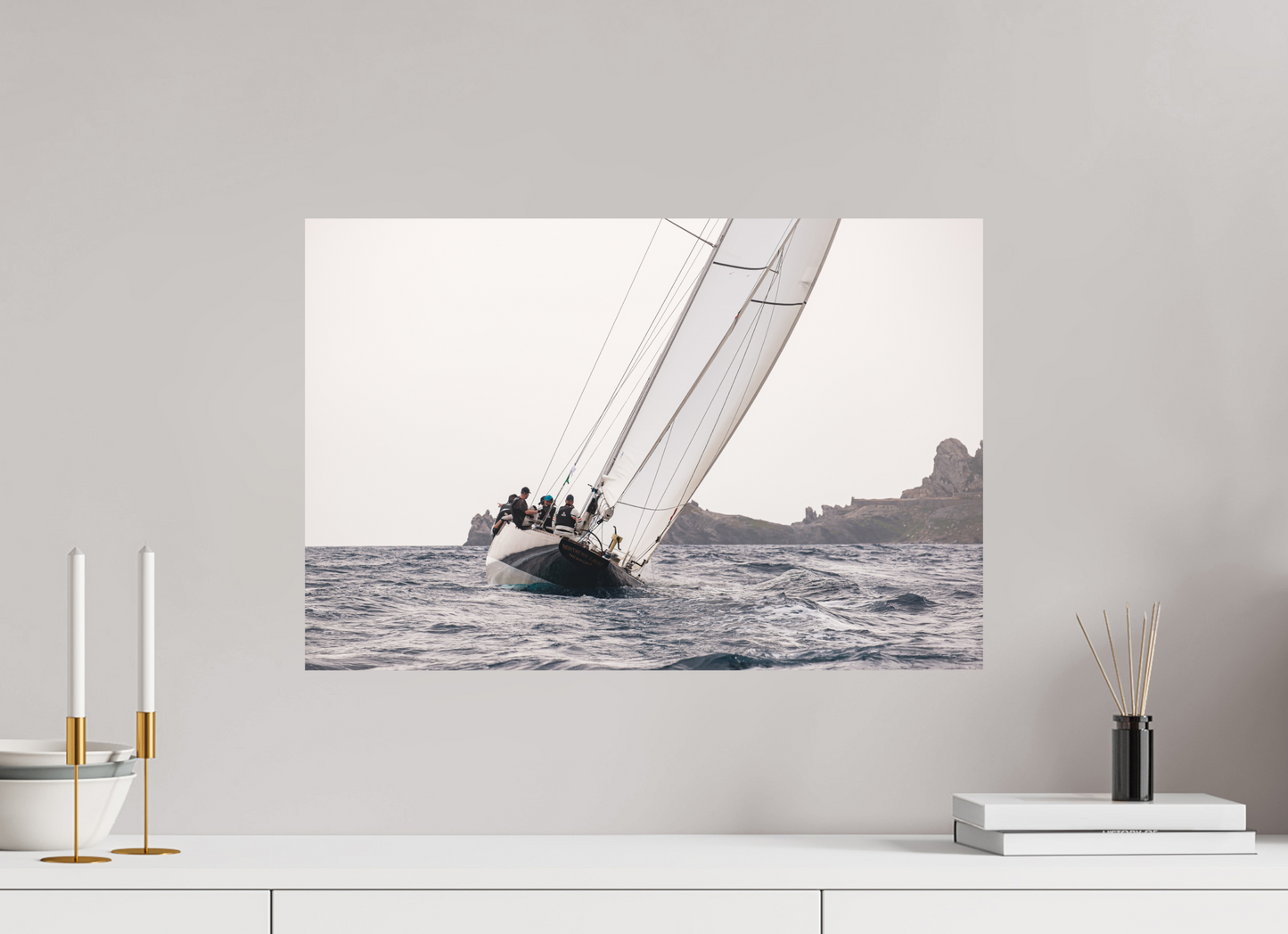 Sarah Varlet - Photo Affiche Poster - Décoration - Sailing photographie - bateau 12MJI
