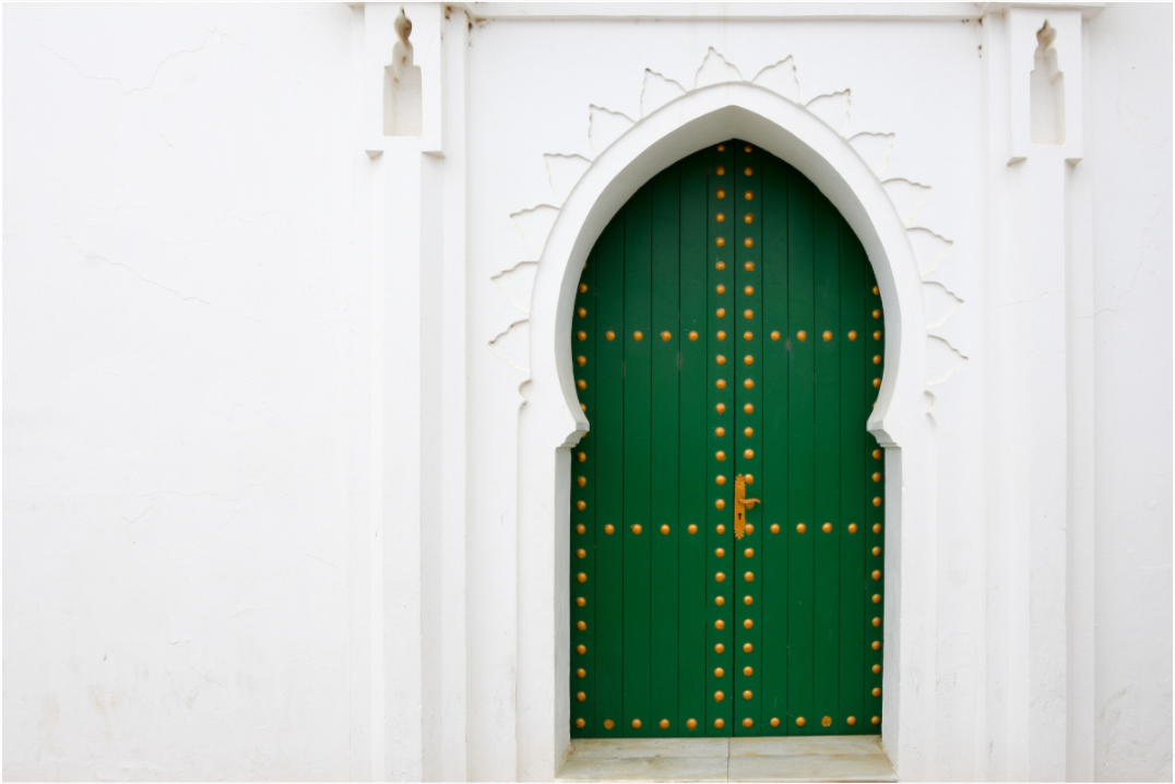 Photographie Décoration Tirage Photo Sarah VARLET Tanger Maroc Porte Verte