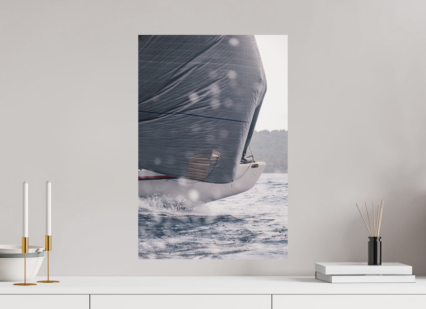 Sarah Varlet - Photo Affiche Poster - Décoration - Sailing photographie - bateau 12MJI