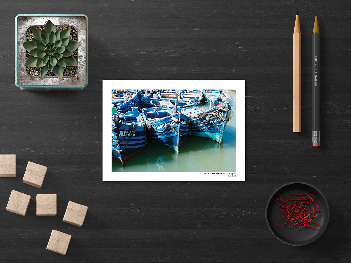 Sarah Varlet - Photo Affiche Poster - Décoration - Maroc - Voyage - Carte Postale - Essaouira