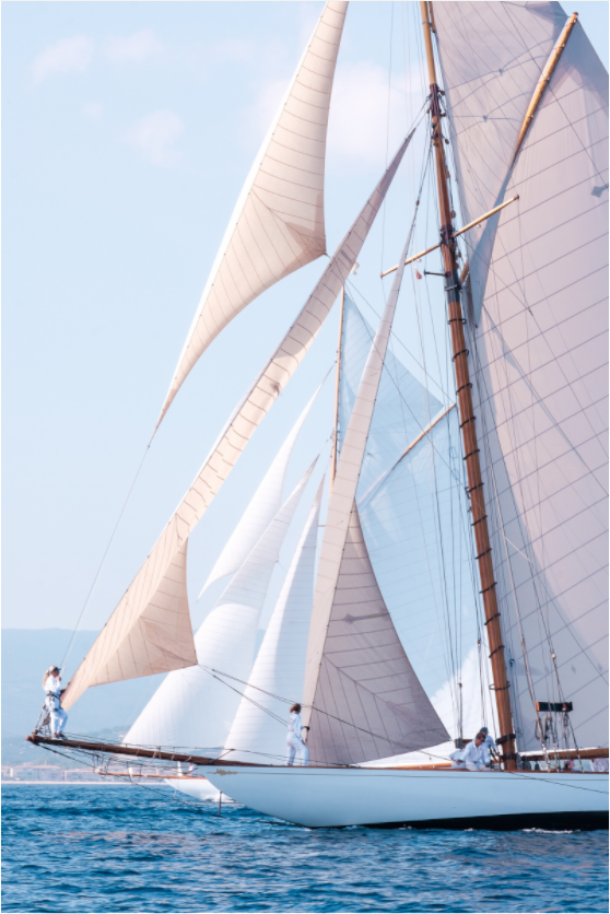 Sarah Varlet - Photo Affiche Poster - Décoration - Sailing photographie - bateau Tuiga - Voiles de Saint Tropez