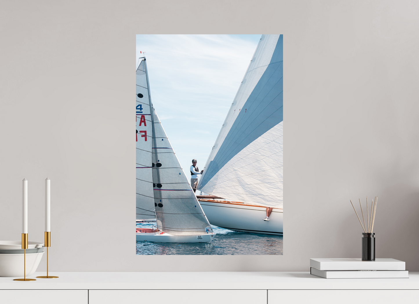 Photographie Décoration Sarah Varlet Régates Bateau 12MJI Toulon Provence Regatta Thea D1