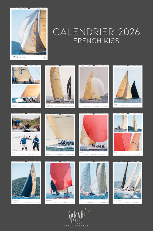 Calendrier 2026 - French Kiss