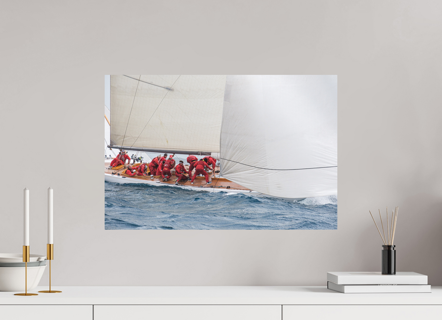 Sarah Varlet - Photo Affiche Poster - Décoration - Sailing photographie - bateau 12MJI  VIM