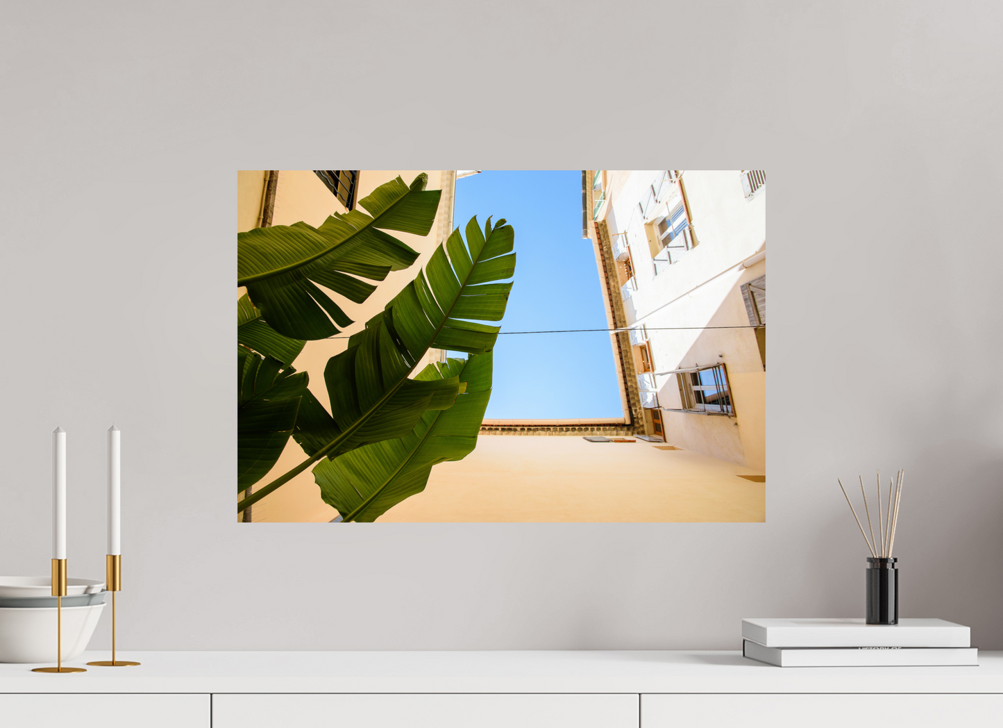 Sarah Varlet - Photo Affiche Poster - Décoration - Street Photographie Ruelle Hyères Les Palmiers