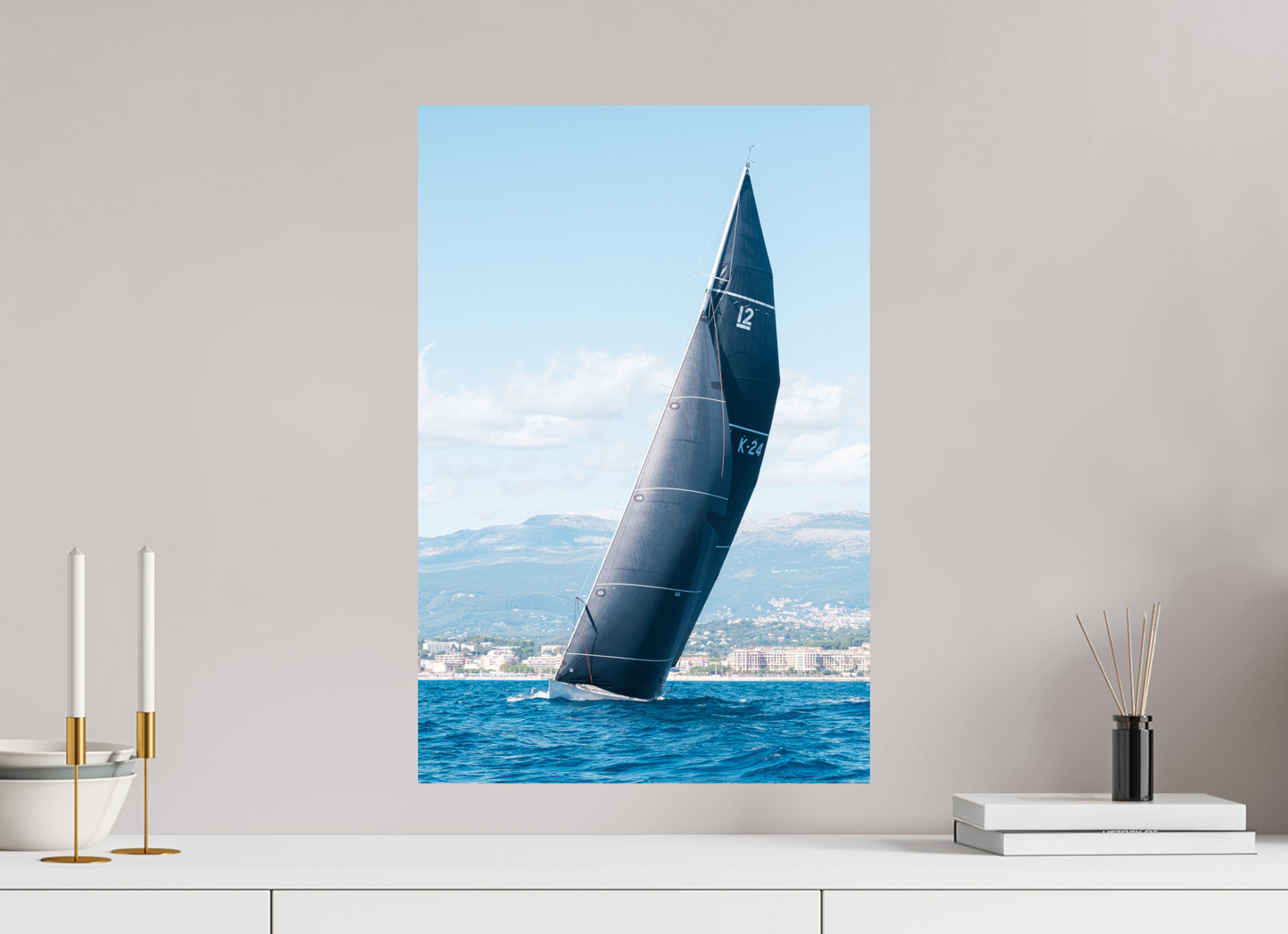 Sarah Varlet - Photo Affiche Poster - Décoration - Sailing photographie - bateau 12MJI