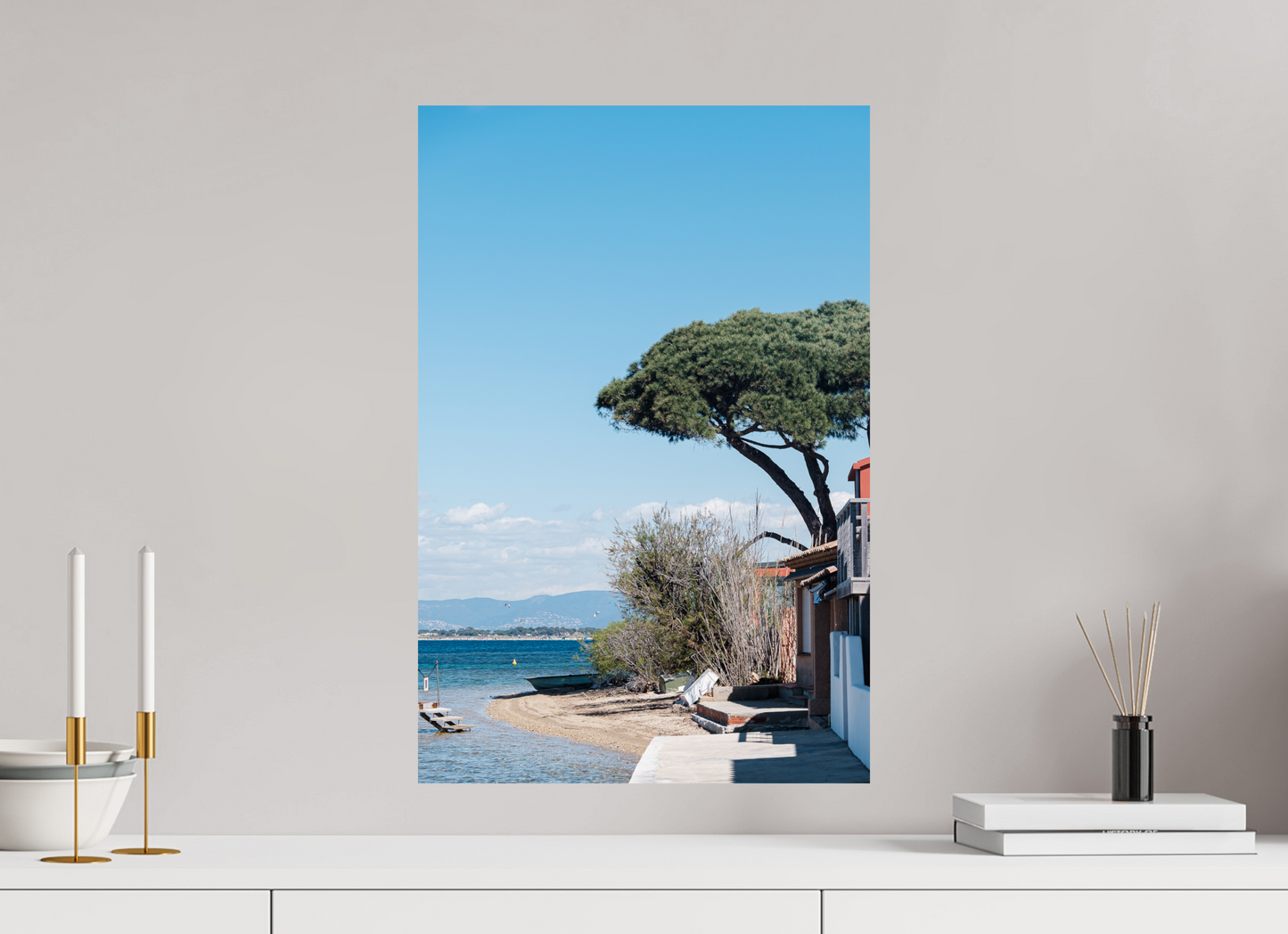 Photo de la Madrague sur la presqu'ile de giens à Hyères