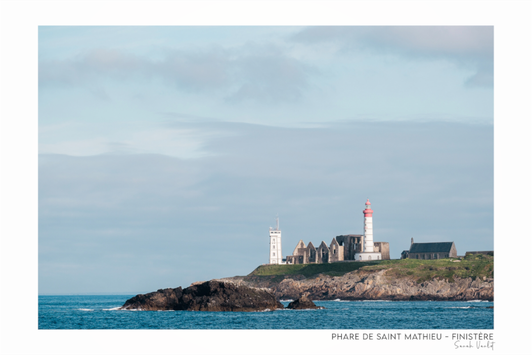 Photographie Décoration Sarah Varlet Phare de Saint Mathieu Finistère Bretagne