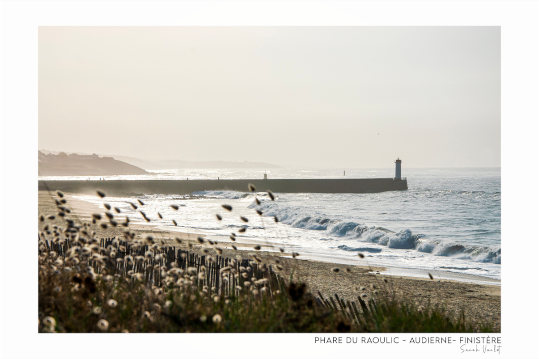 Photographie Décoration Sarah Varlet Phare du Raoulic Audierne Finistère Bretagne
