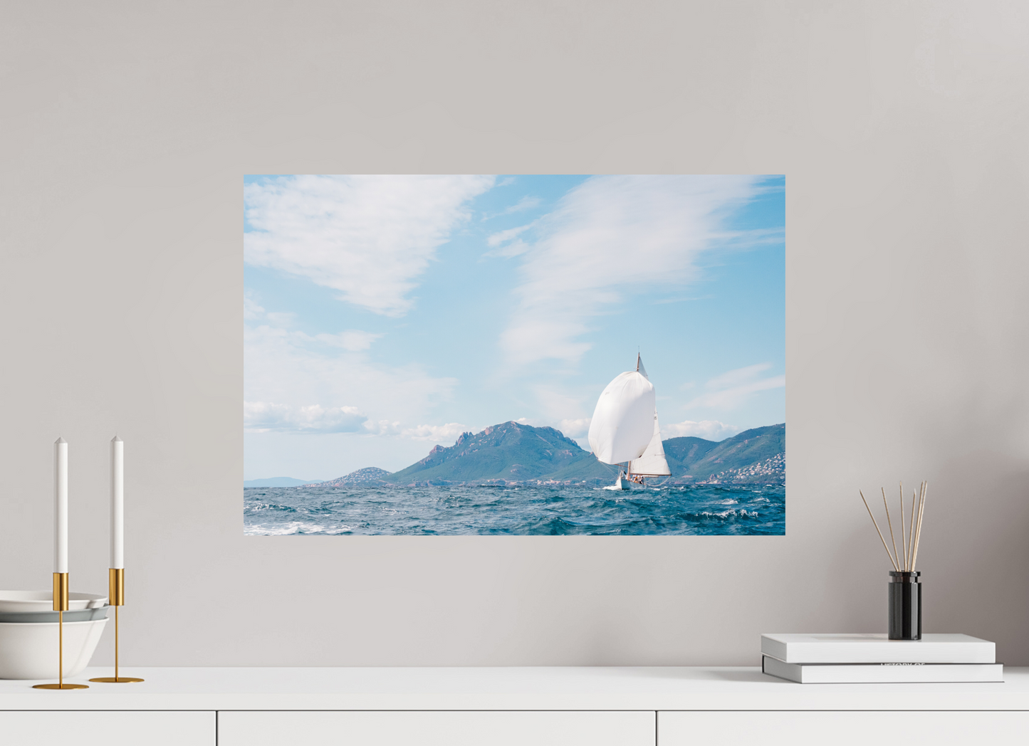 Sarah Varlet - Photo Affiche Poster - Décoration - Sailing photographie - bateau Régates Royales de Cannes Classic Yacht