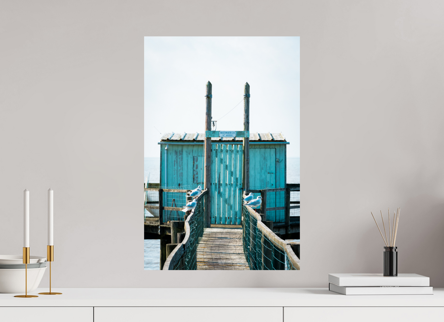 Photographie cabanon carrelet Talmont sur Gironde Sarah Varlet