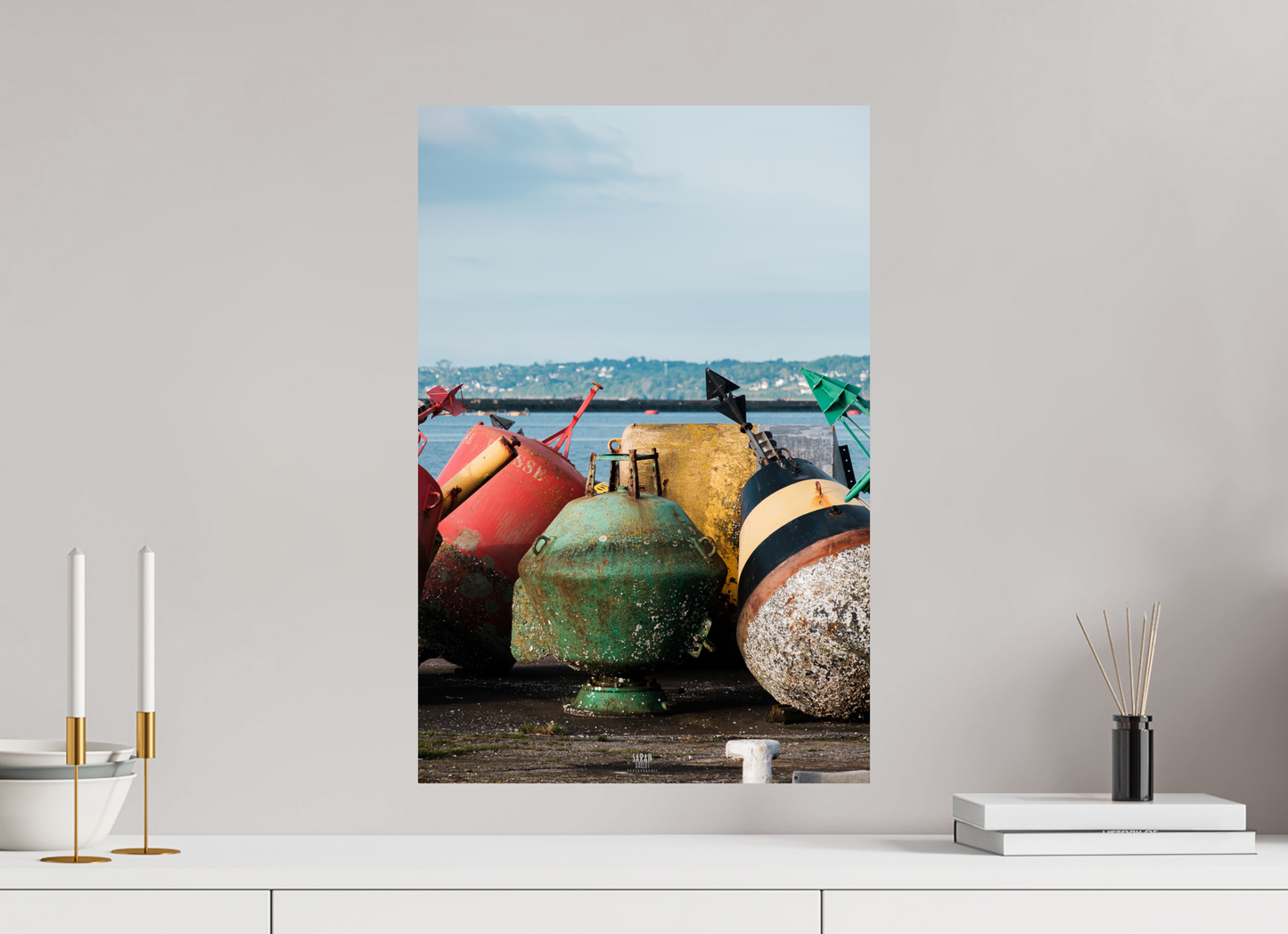 Photographie Bouée balise port de Brest Sarah Varlet