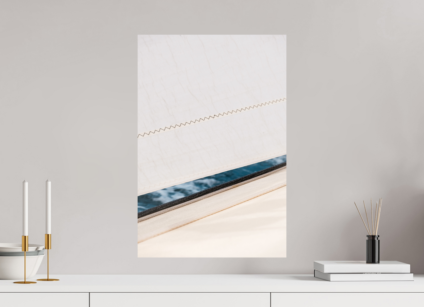 Photographie Décoration Sarah Varlet Régates Bateau France 1 12MJI Minimalisme