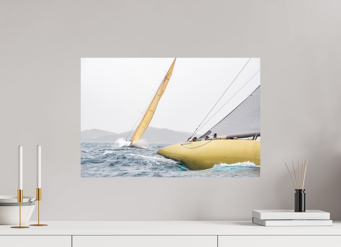 Sarah Varlet - Photo Affiche Poster - Décoration - Sailing photographie - bateau 12MJI