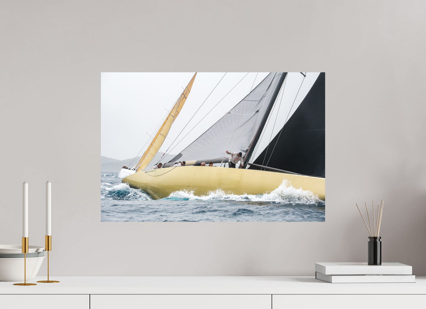 Sarah Varlet - Photo Affiche Poster - Décoration - Sailing photographie - bateau 12MJI