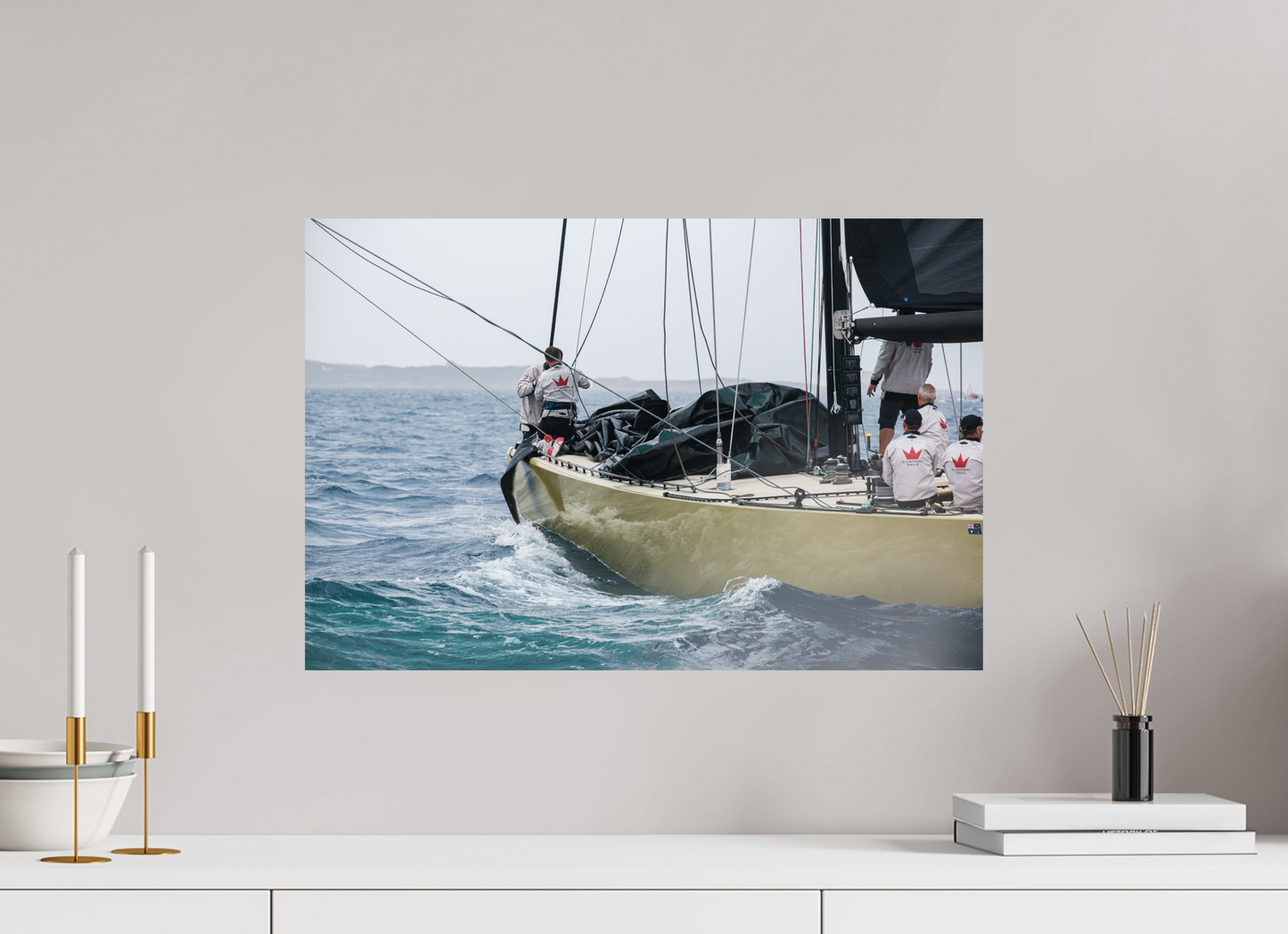 Sarah Varlet - Photo Affiche Poster - Décoration - Sailing photographie - bateau 12MJI