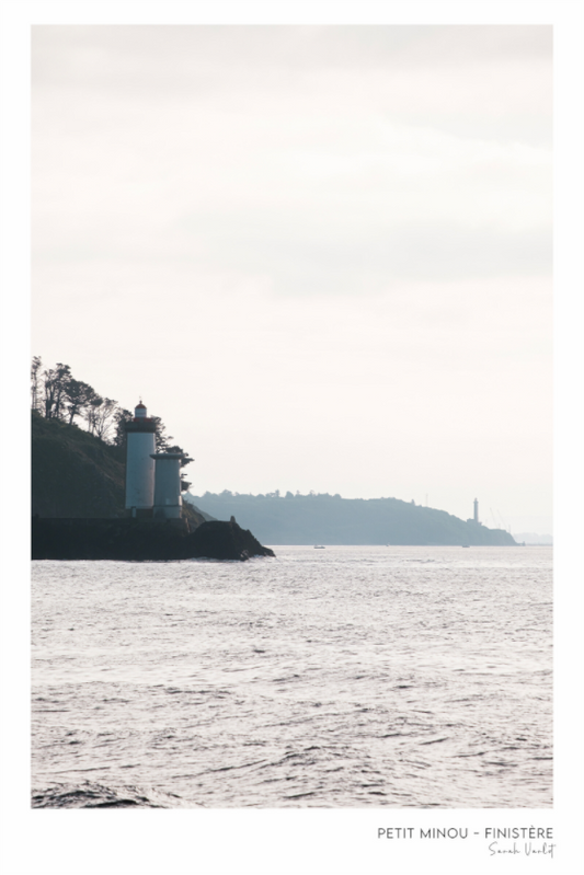 Photographie Décoration Sarah Varlet Phare du Petit Minou Finistère Bretagne Brest