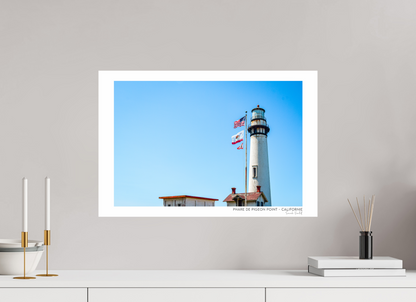 Photographie Décoration Sarah Varlet Phare de Pigeon Point Californie USA