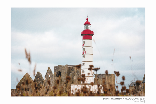 Photographie Décoration Sarah Varlet Phare de Saint Mathieu Finistère Bretagne
