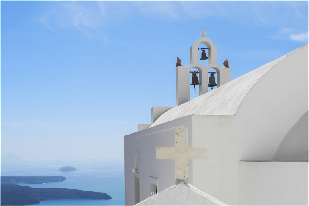 Santorin Bleu et Blanc
