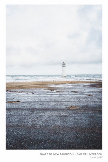 Photographie Décoration Sarah Varlet Phare de New Brighton Baie de Liverpool Royaume Uni