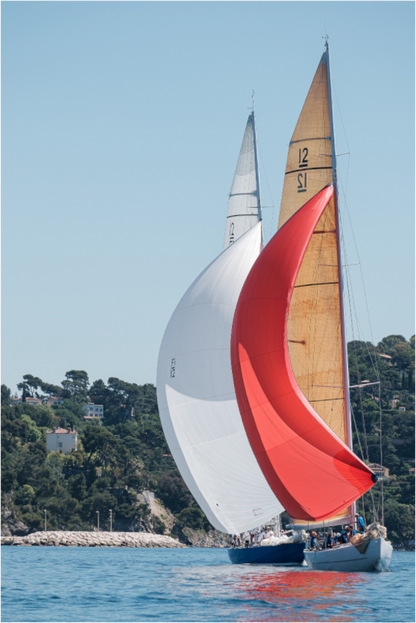 Sarah Varlet - Photo Affiche Poster - Décoration - Sailing photographie - bateau 12MJI - Toulon Provence Regatta