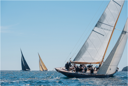 Sarah Varlet - Photo Affiche Poster - Décoration - Sailing photographie - bateau 12MJI 