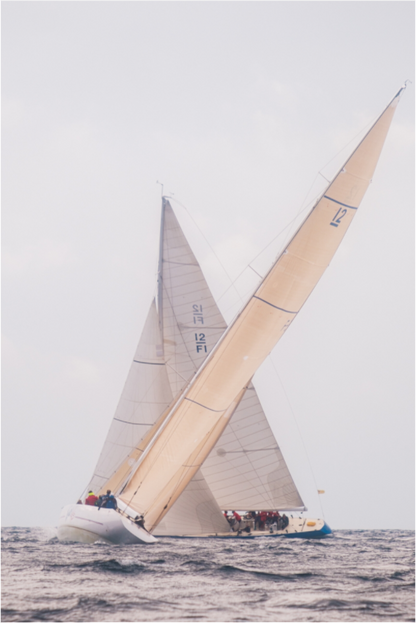 Sarah Varlet - Photo Affiche Poster - Décoration - Sailing photographie - bateau 12MJI - French Kiss - France