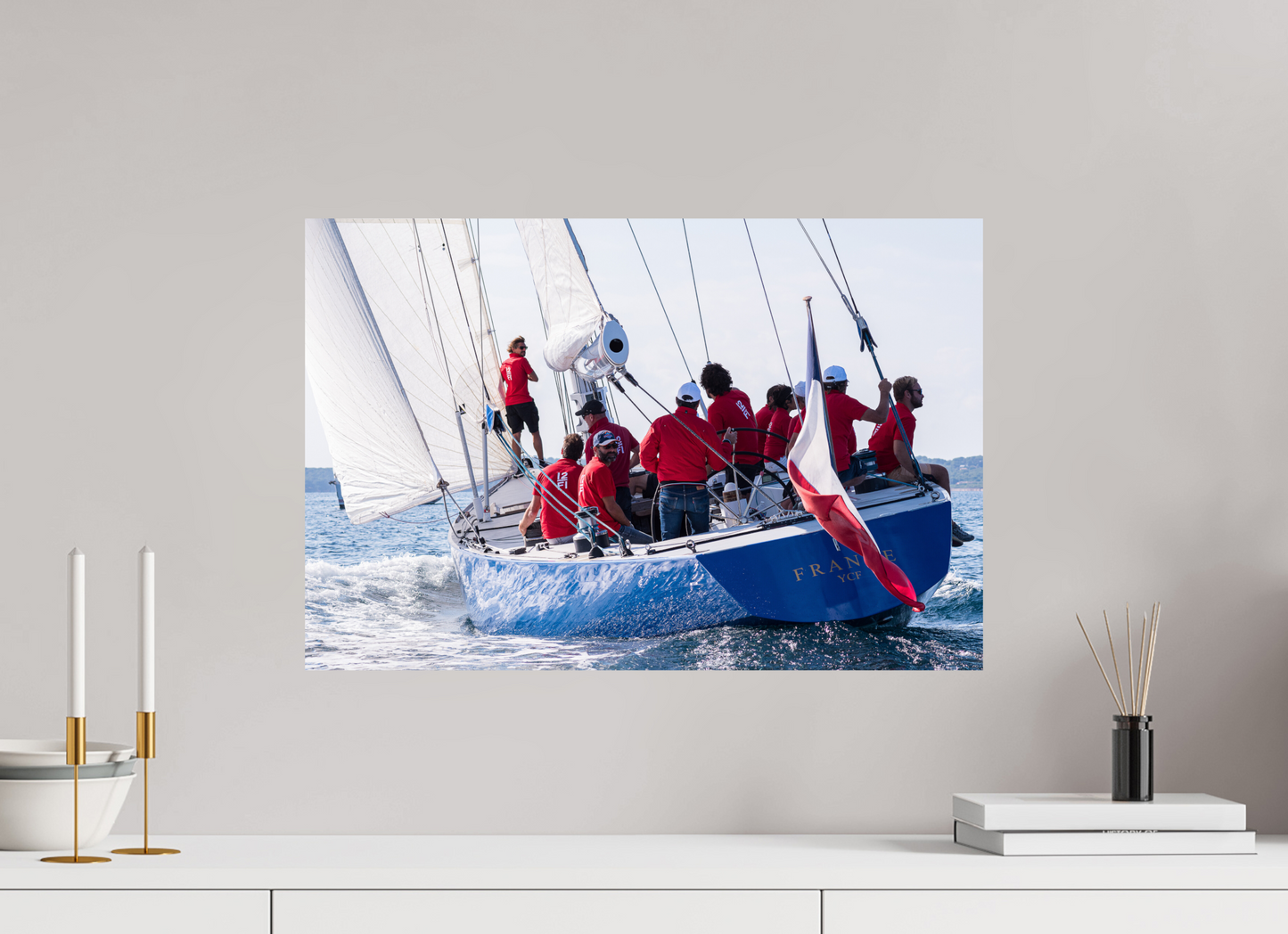 Photographie Décoration Sarah Varlet Régates Bateau France 1 12MJI