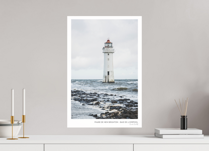 Photographie Décoration Sarah Varlet Phare de New Brighton Baie de Liverpool Royaume Uni