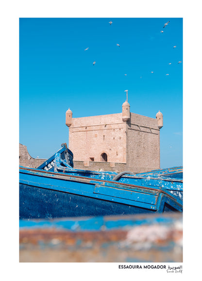 Sarah Varlet - Photo Affiche Poster - Décoration - Maroc - Voyage - Essaouira Carte Postale
